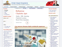 Tablet Screenshot of emlakvergisi.org